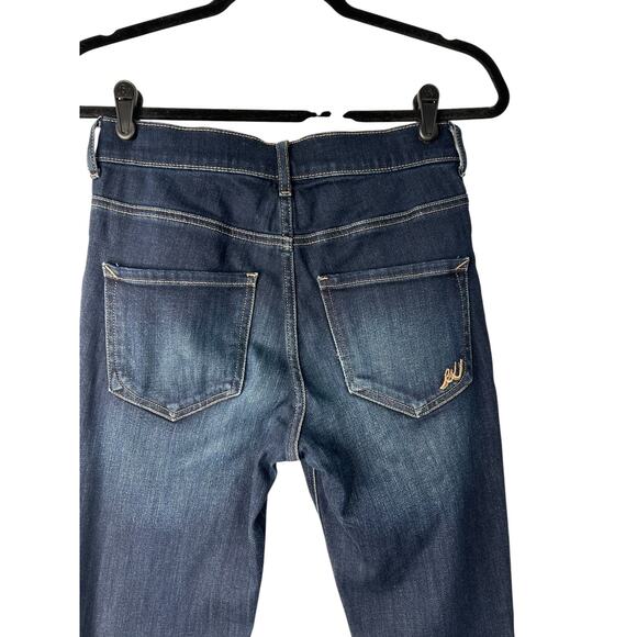 Express Women's Jeans Size 2R High Rise Legging Blue Stretch Skinny Leg Denim - Picture 5 of 14